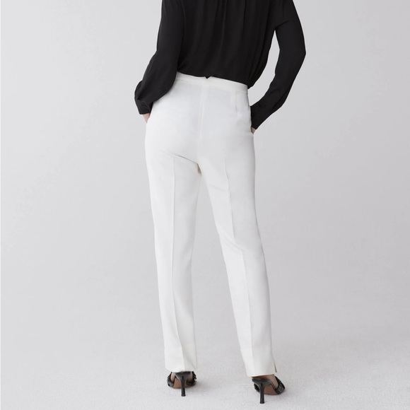 BCBGMAXAZRIA Off White Tarik Trouser (Size 6) - Picture 3 of 3
